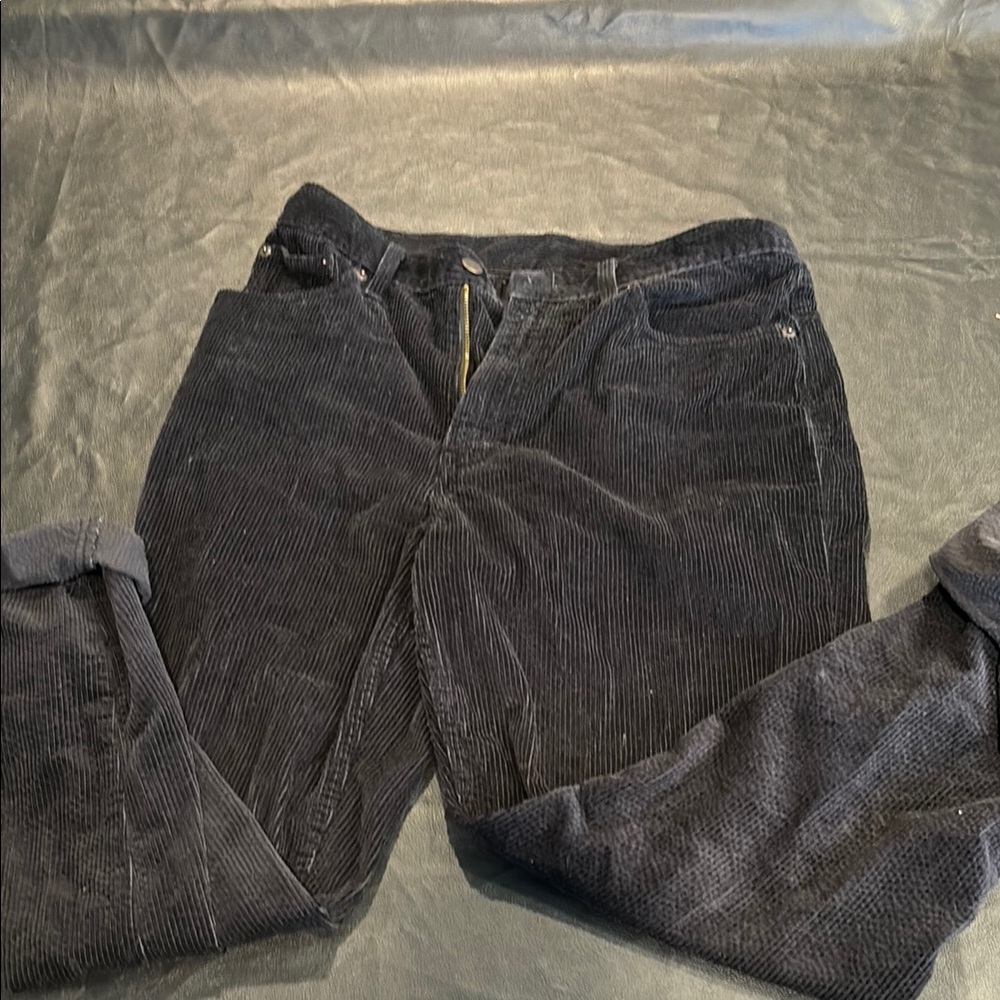 Black Corduroy Pants